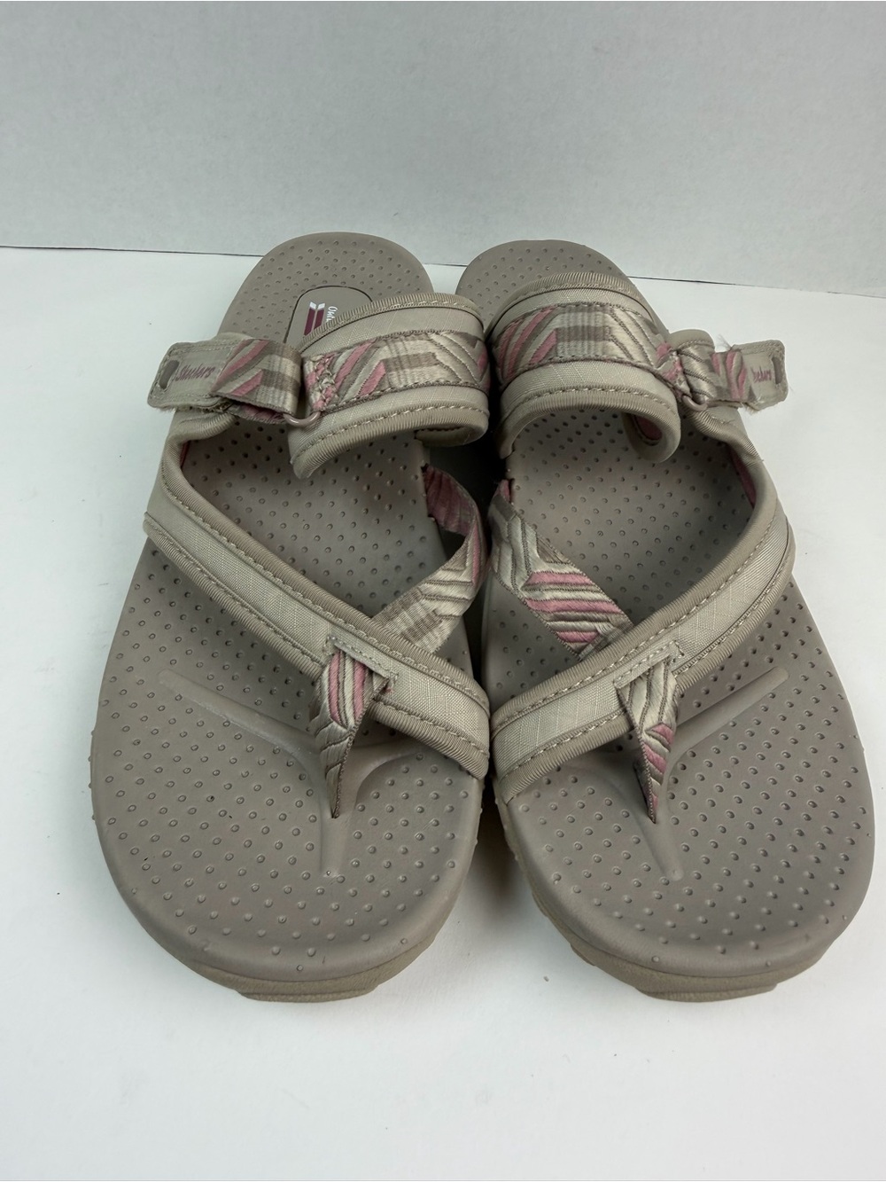 Skechers Women's Tan Reggae Strap Thong Sandals Size 10 Outdoor Lifestyle - Picture 3 of 11